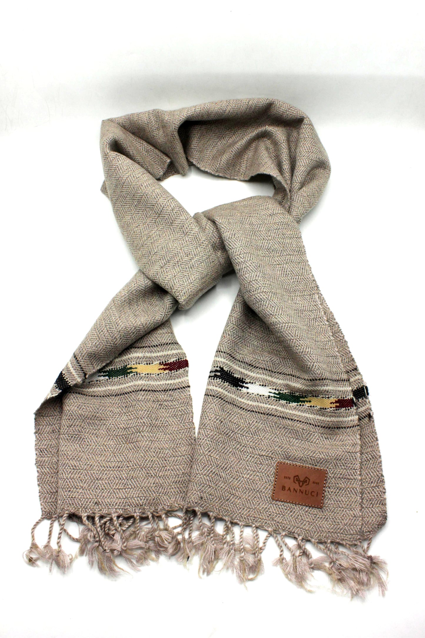 Premium Quality light brown stripped design muffler