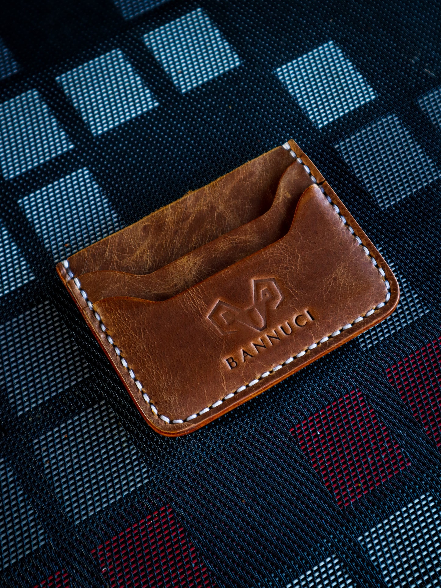Premium Quality Tan Brown Leather Card Holder by Bannuci