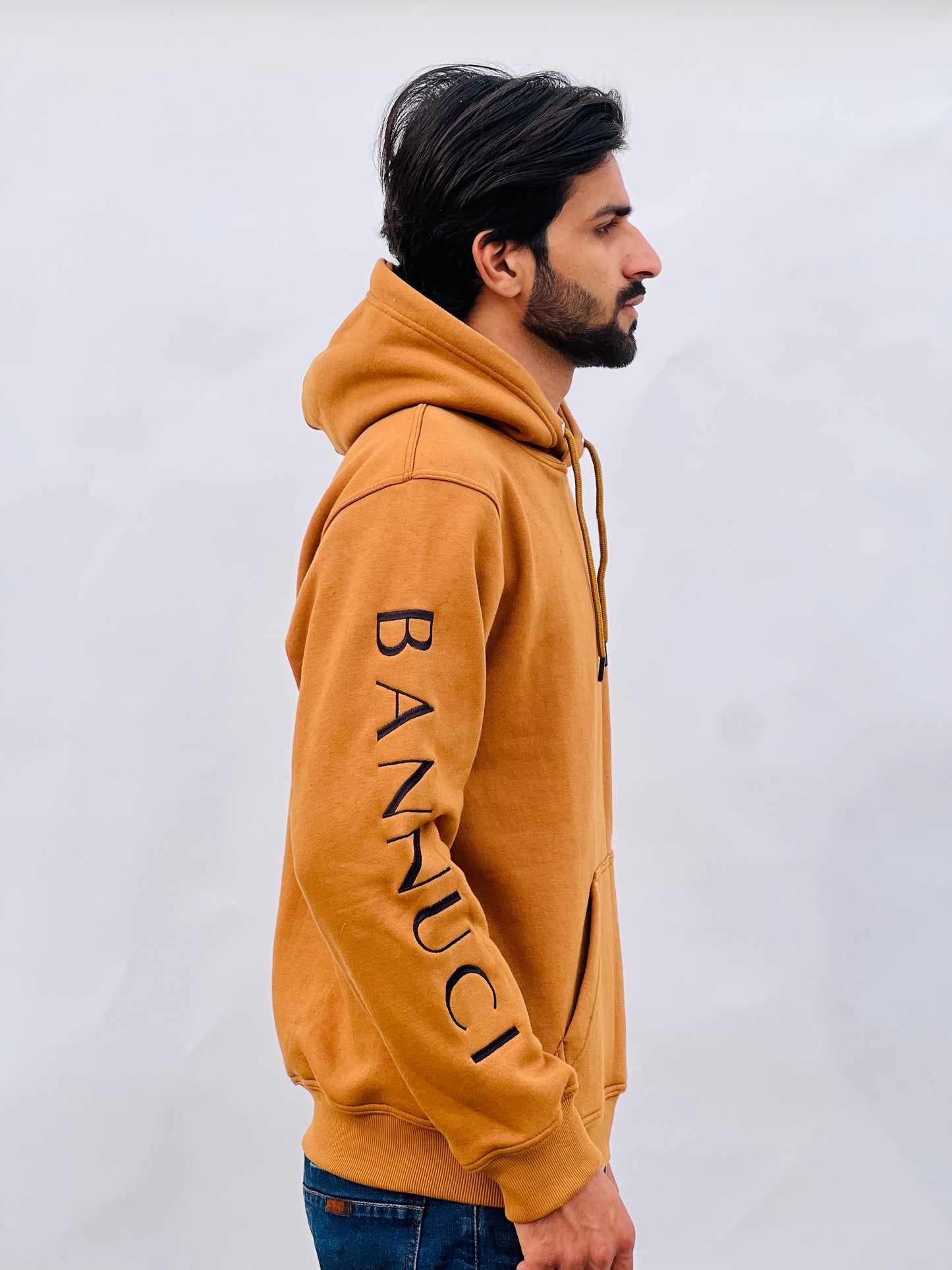 Classic Brown Hoodie By Bannuci