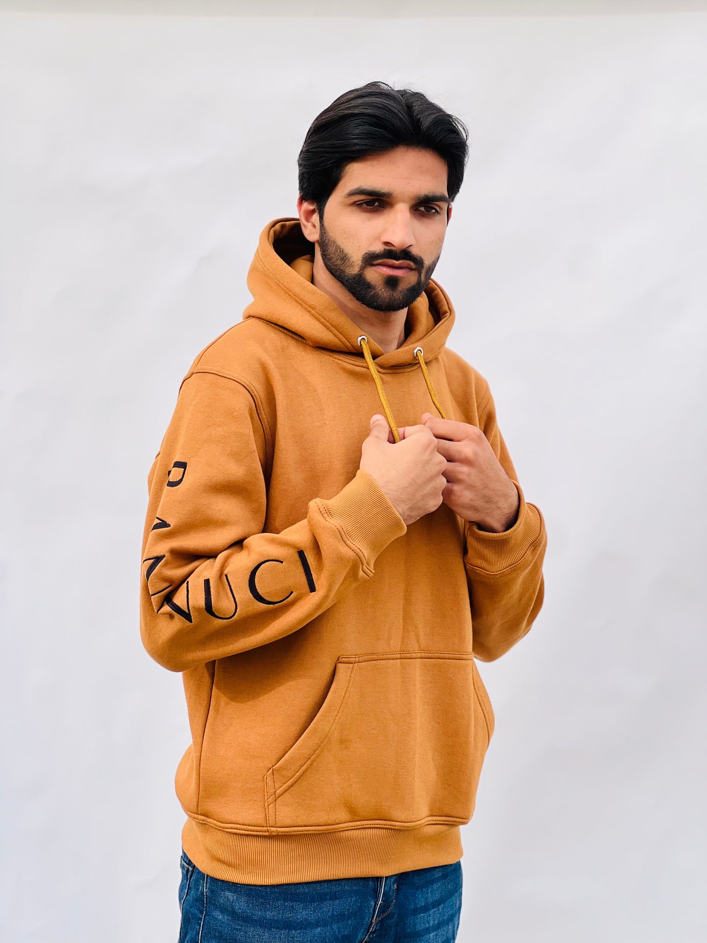 Classic Brown Hoodie By Bannuci