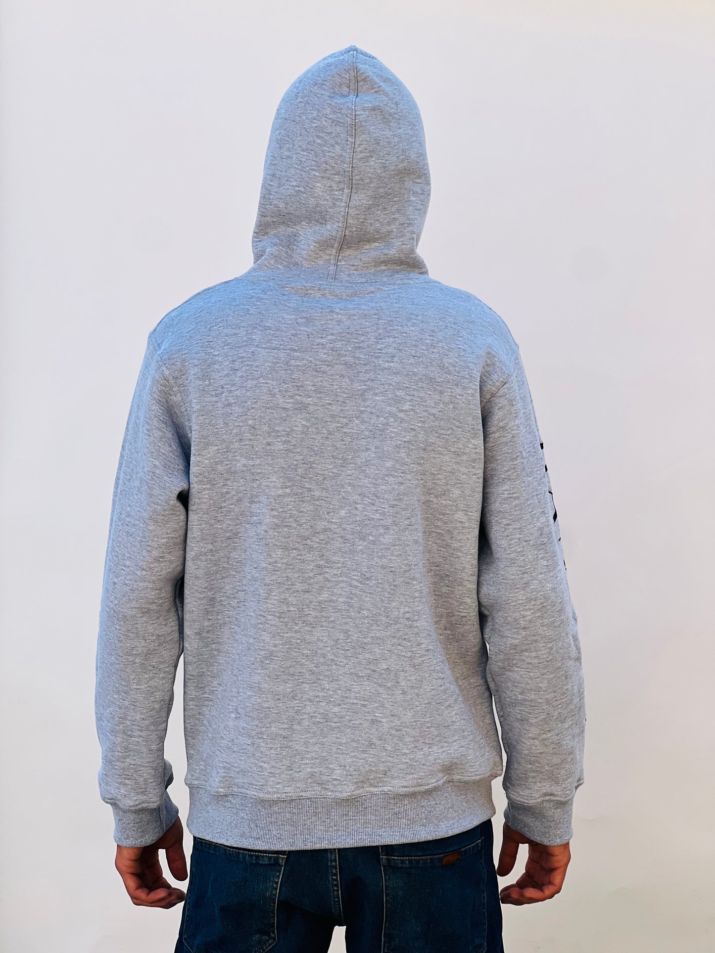 Classic Light Gray Hoodie By Bannuci