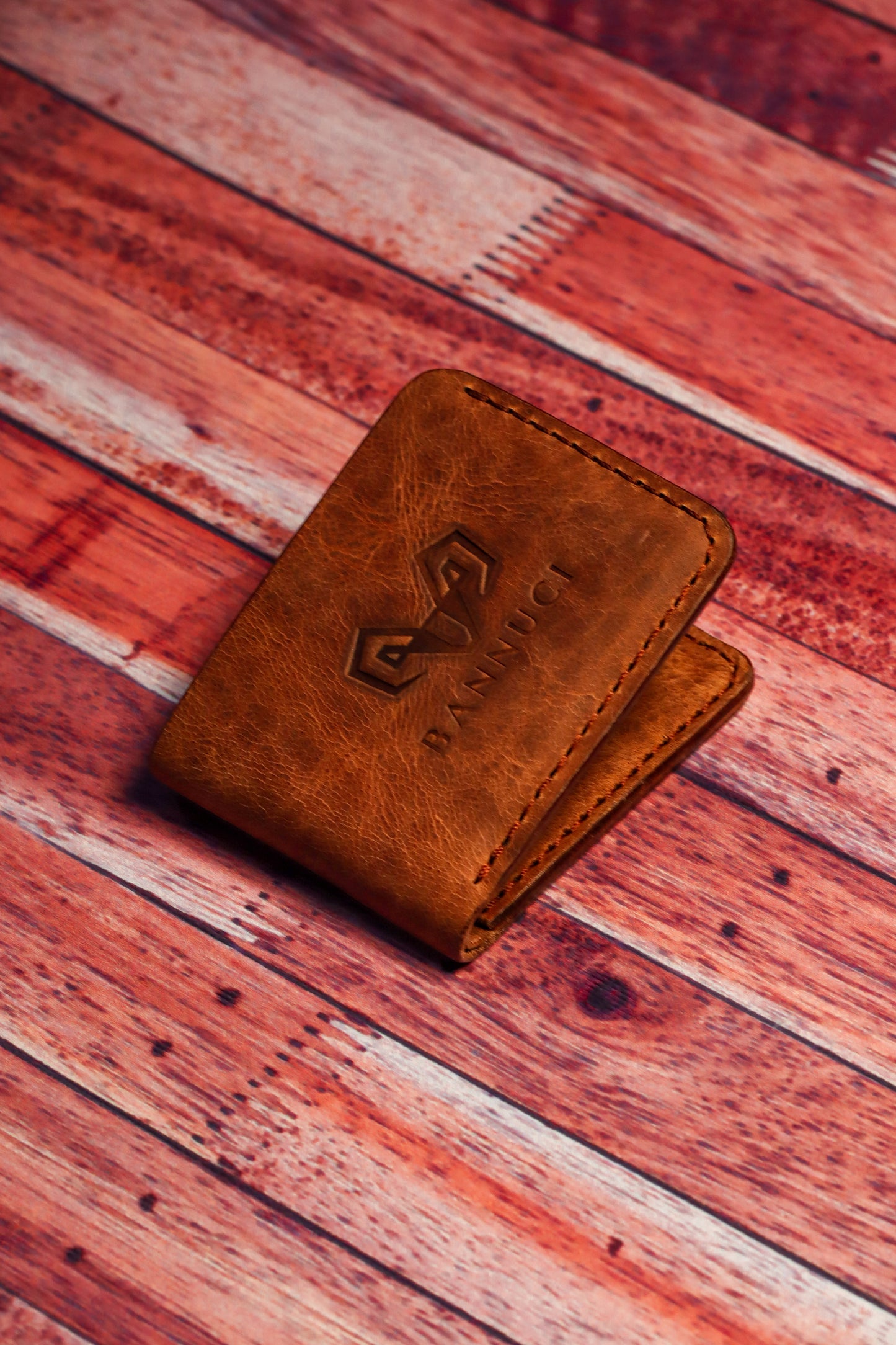 Luxury Classic Light Brown Leather Wallet