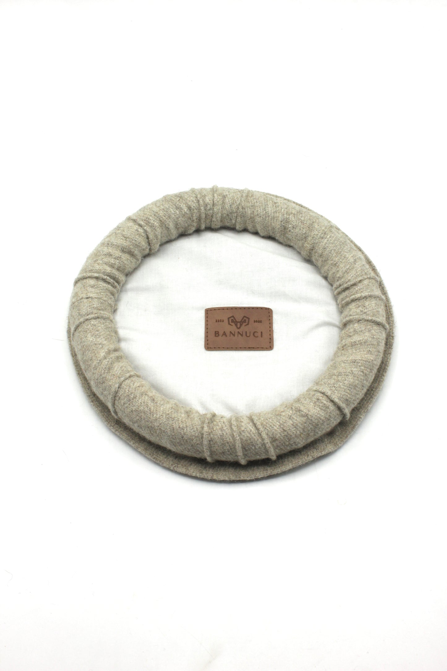 Luxury Hand Made Pure Woolen Beige Chitrali Pakol Cap