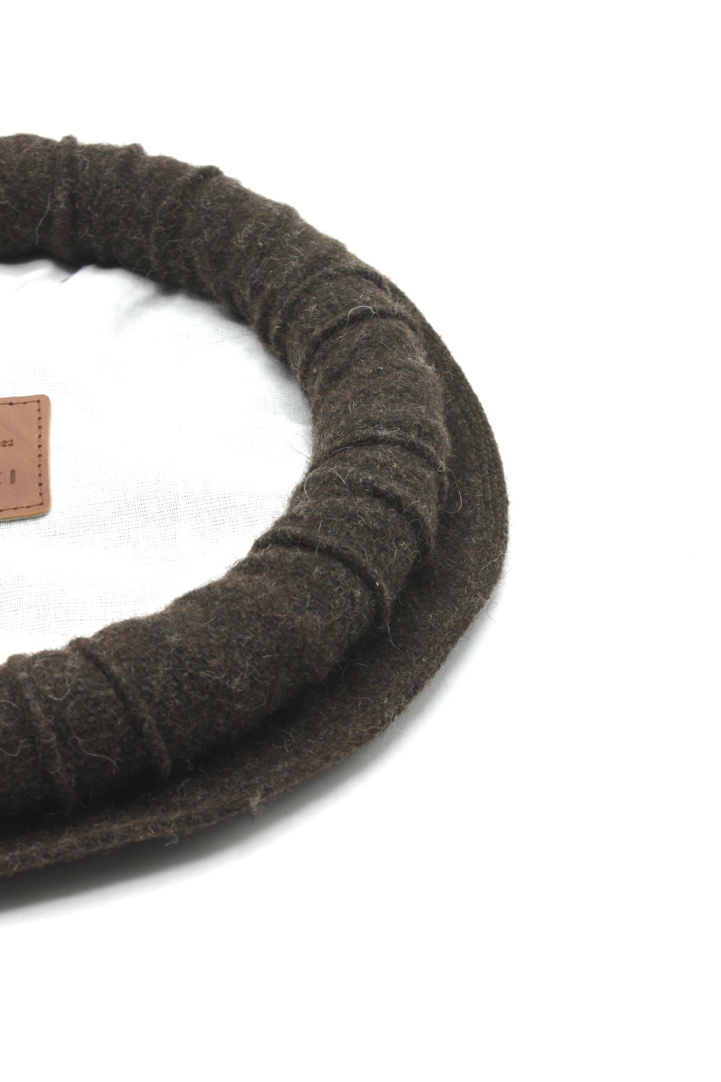 Luxury Hand Made Pure Woolen Dark Brown Chitrali Pakol Cap