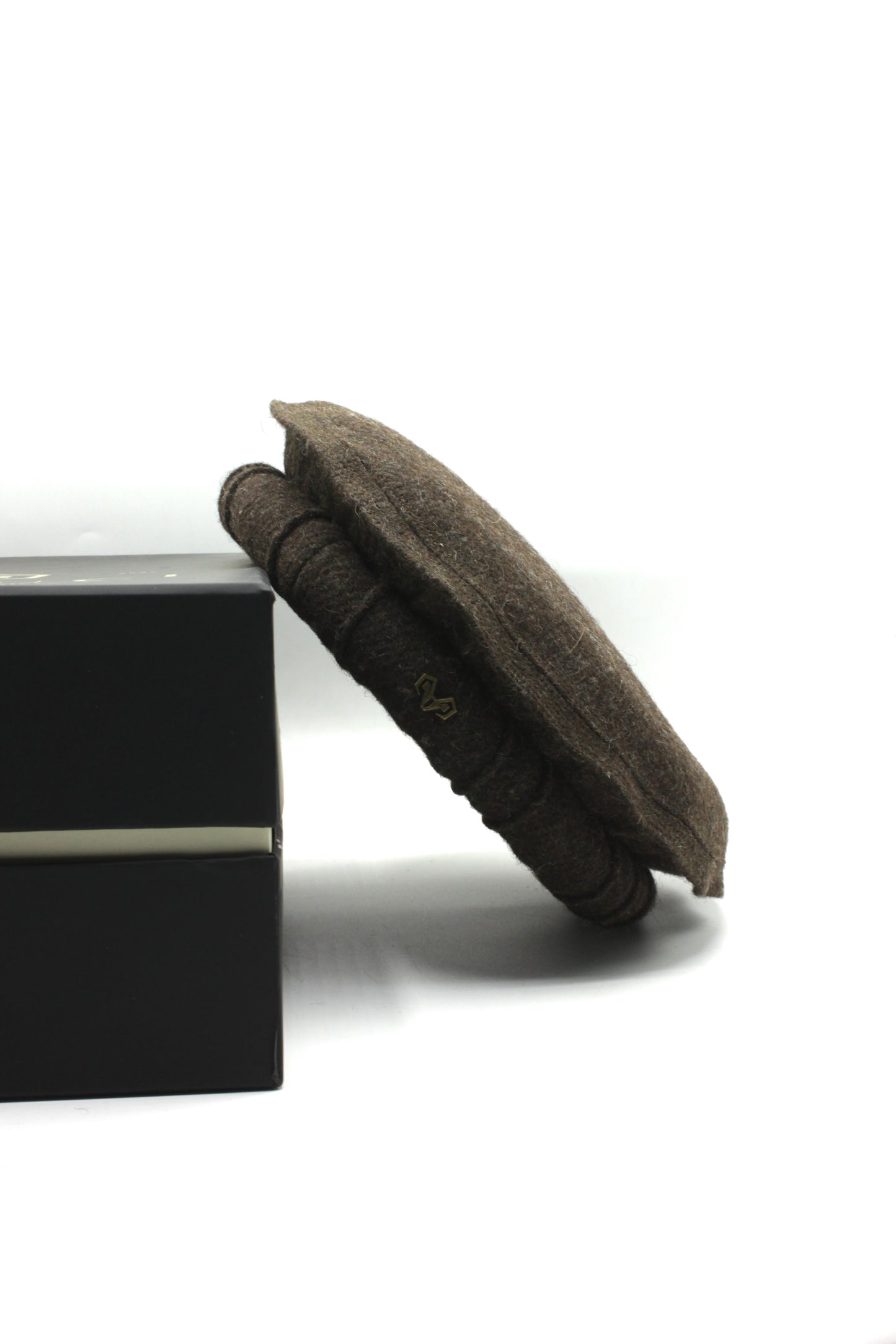 Luxury Hand Made Pure Woolen Dark Brown Chitrali Pakol Cap