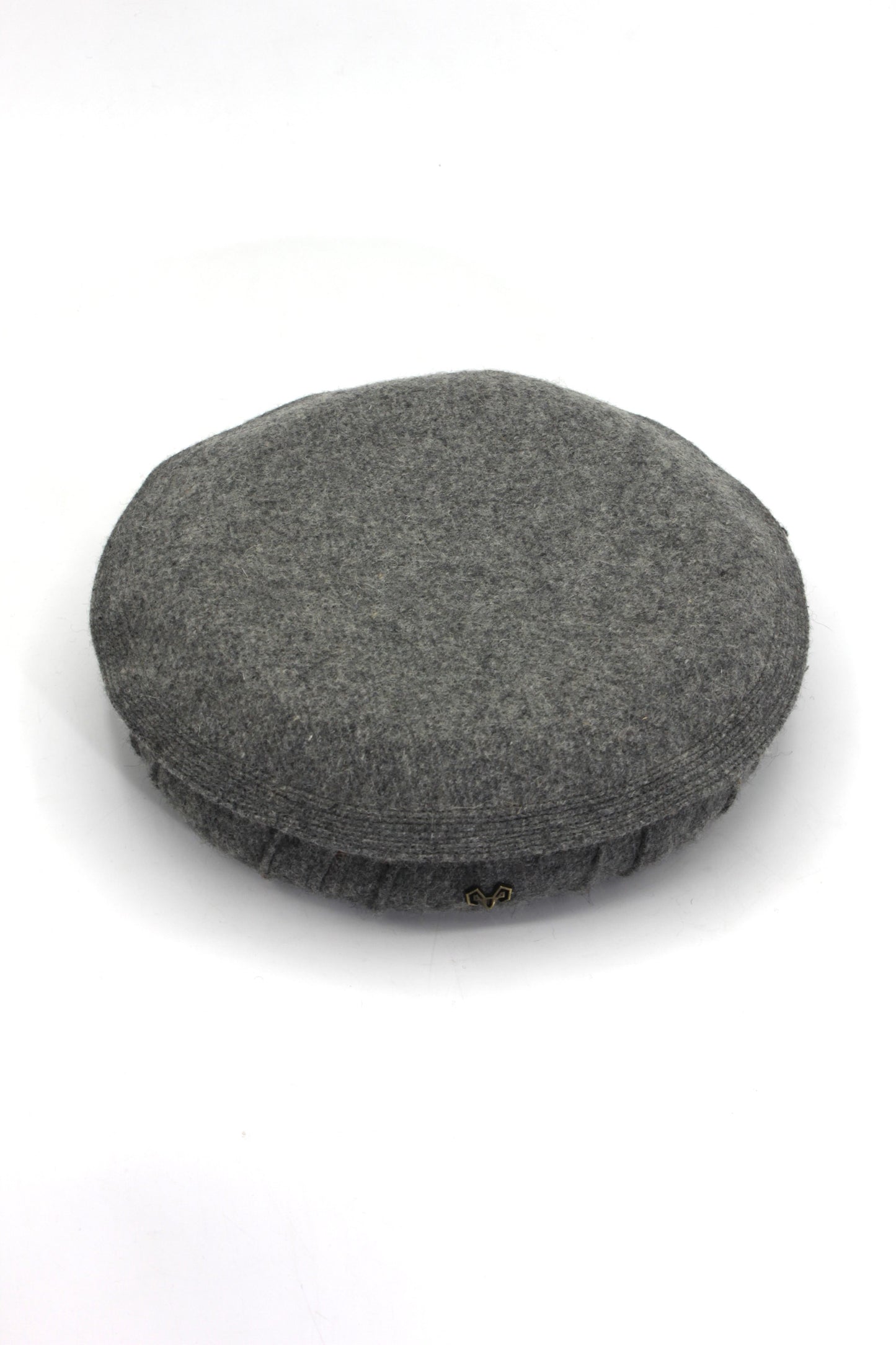 Luxury Hand Made Pure Woolen Gray Chitrali Pakol Cap