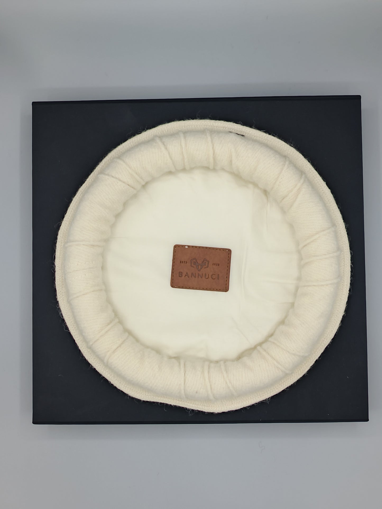 Luxury Hand Made Pure Woolen Off White Chitrali Pakol Cap