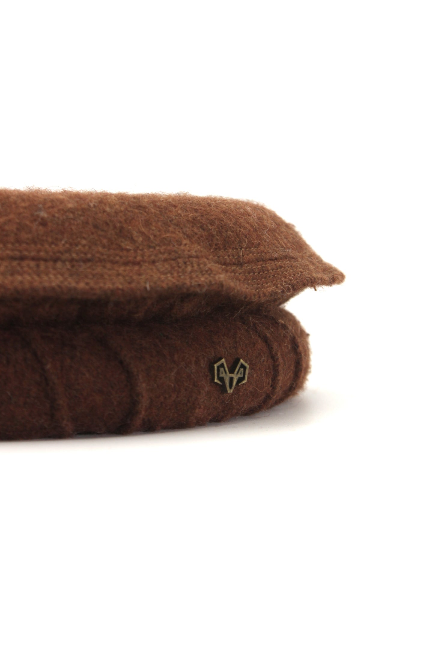 Luxury Hand Made Pure Woolen Chocolate Chitrali Pakol Cap