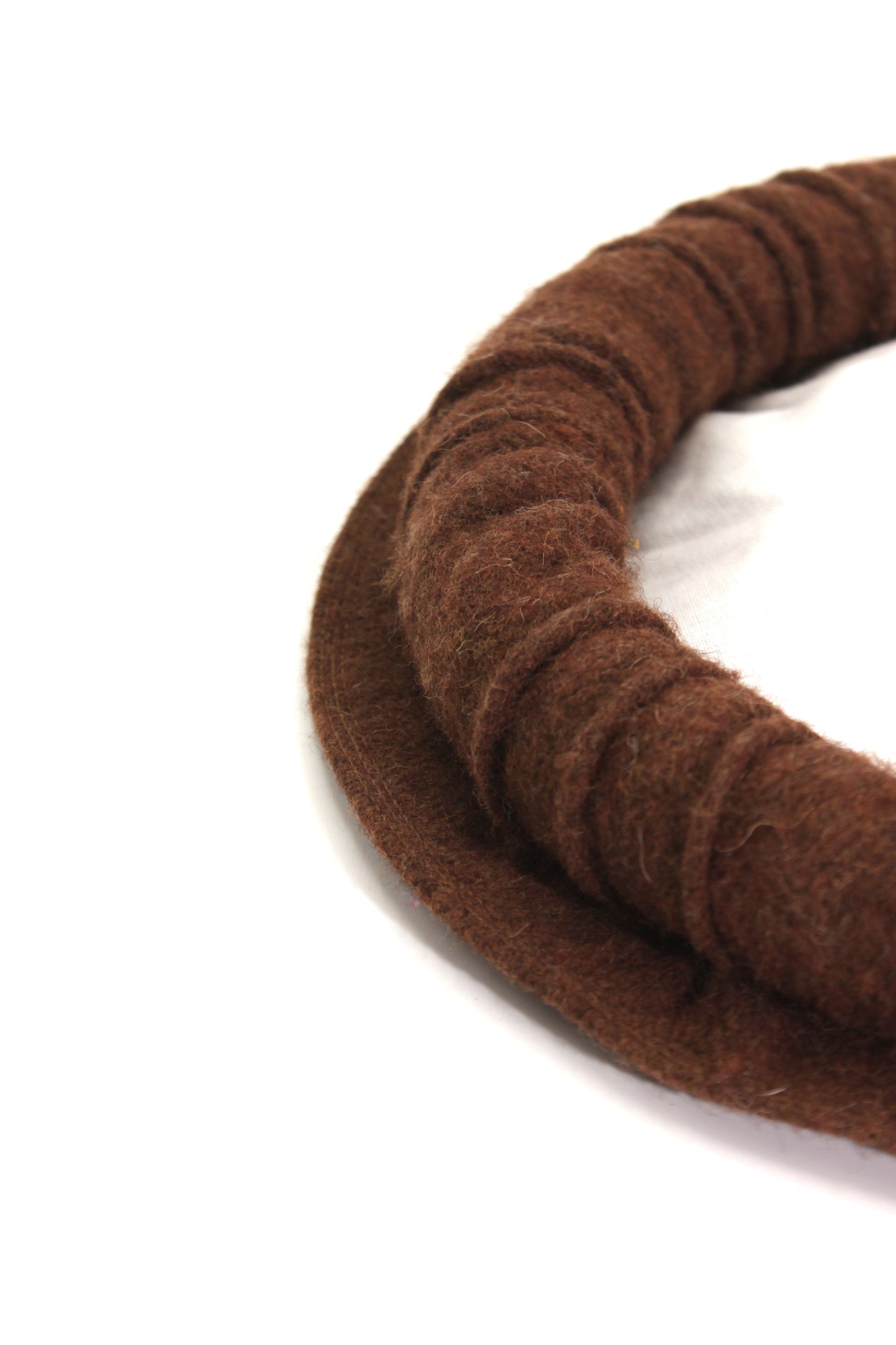 Luxury Hand Made Pure Woolen Chocolate Chitrali Pakol Cap