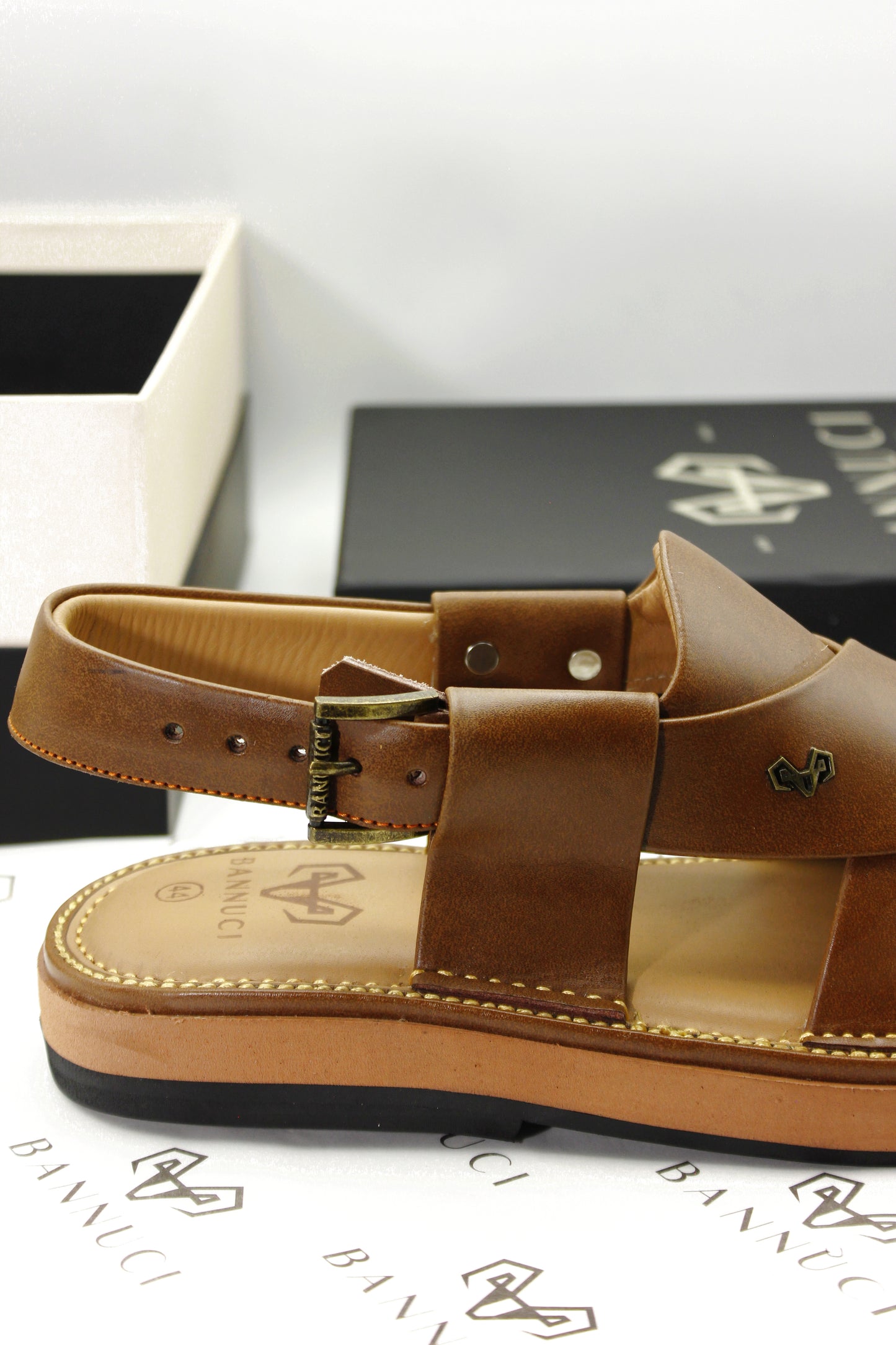 Luxury Mustard Peshawari Kaptaan Chappal