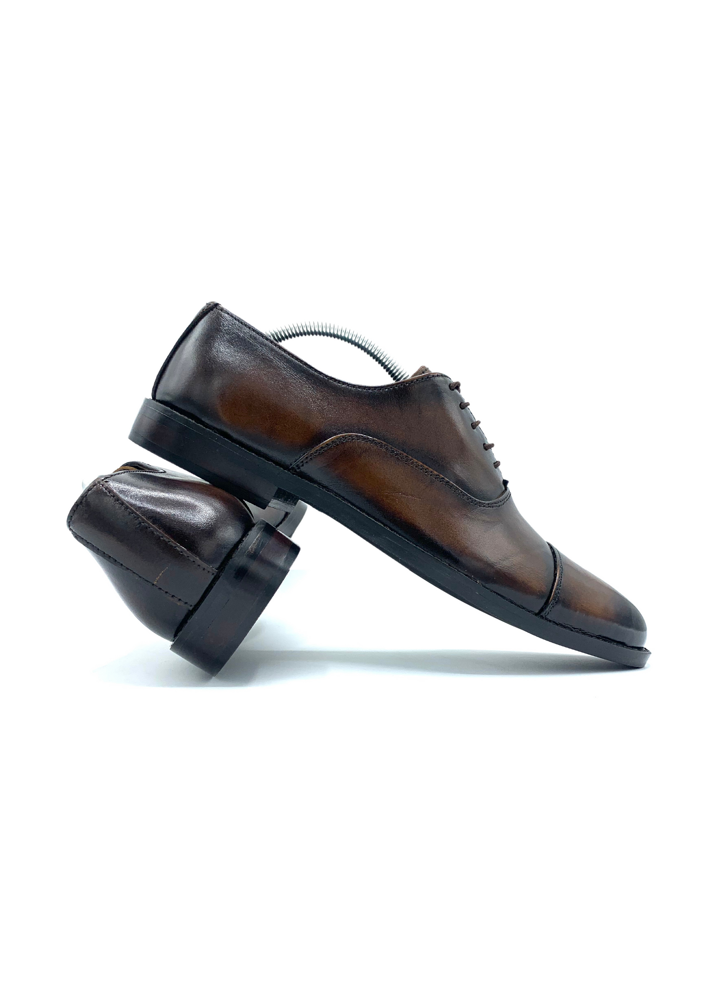 Luxury Brown Handmade Oxfords Shoes