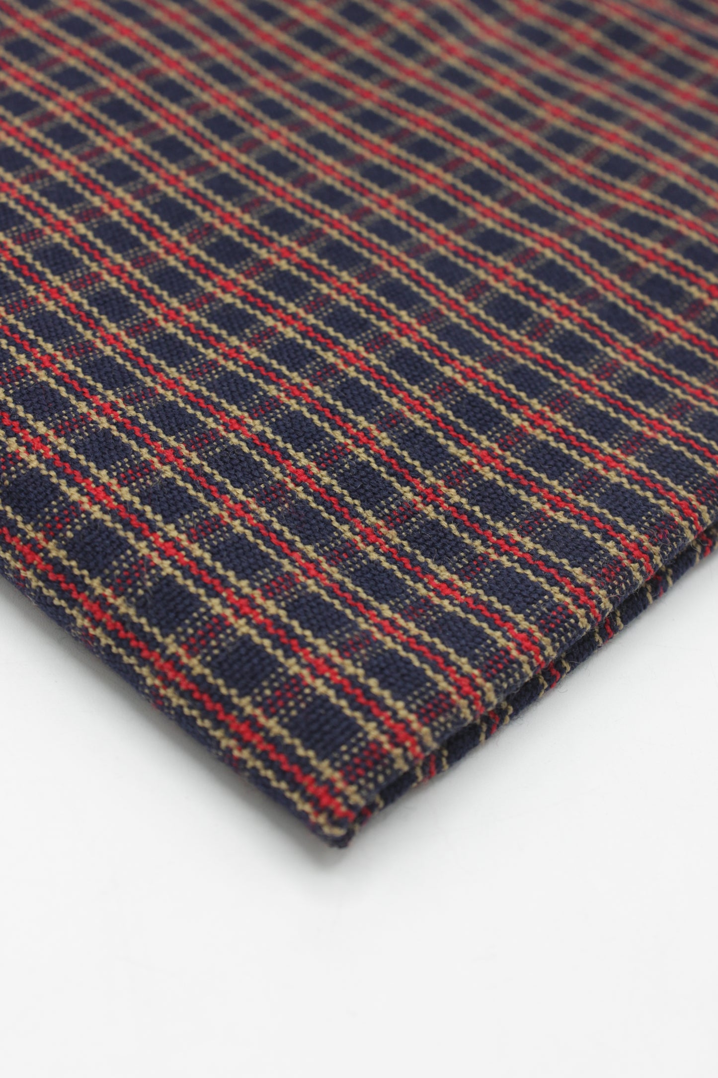 PREMIUM QUALITY NAVY BLUE WITH MULTI COLOR UNSTITCHED PURE WOOLEN SUIT FOR WOMEN