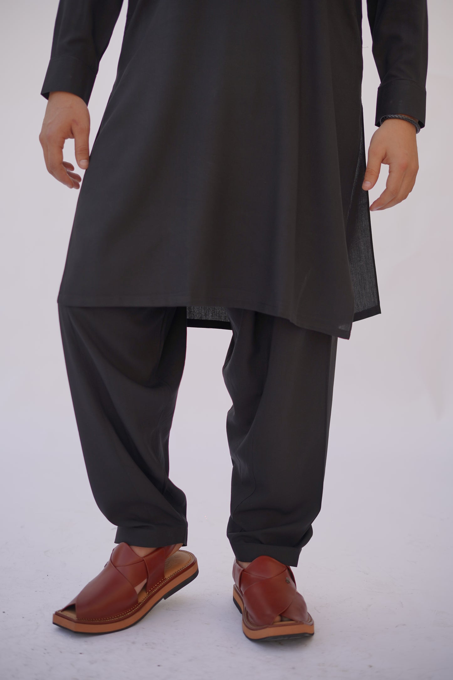 Premium Quality Classic Black Kurta Shalwar