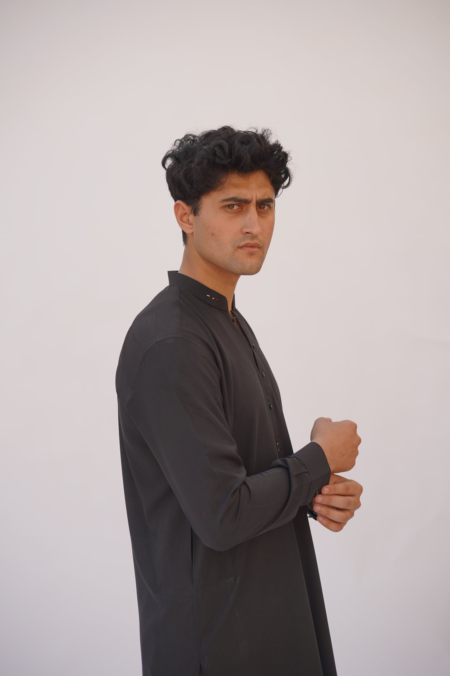 Premium Quality Classic Black Kurta Shalwar