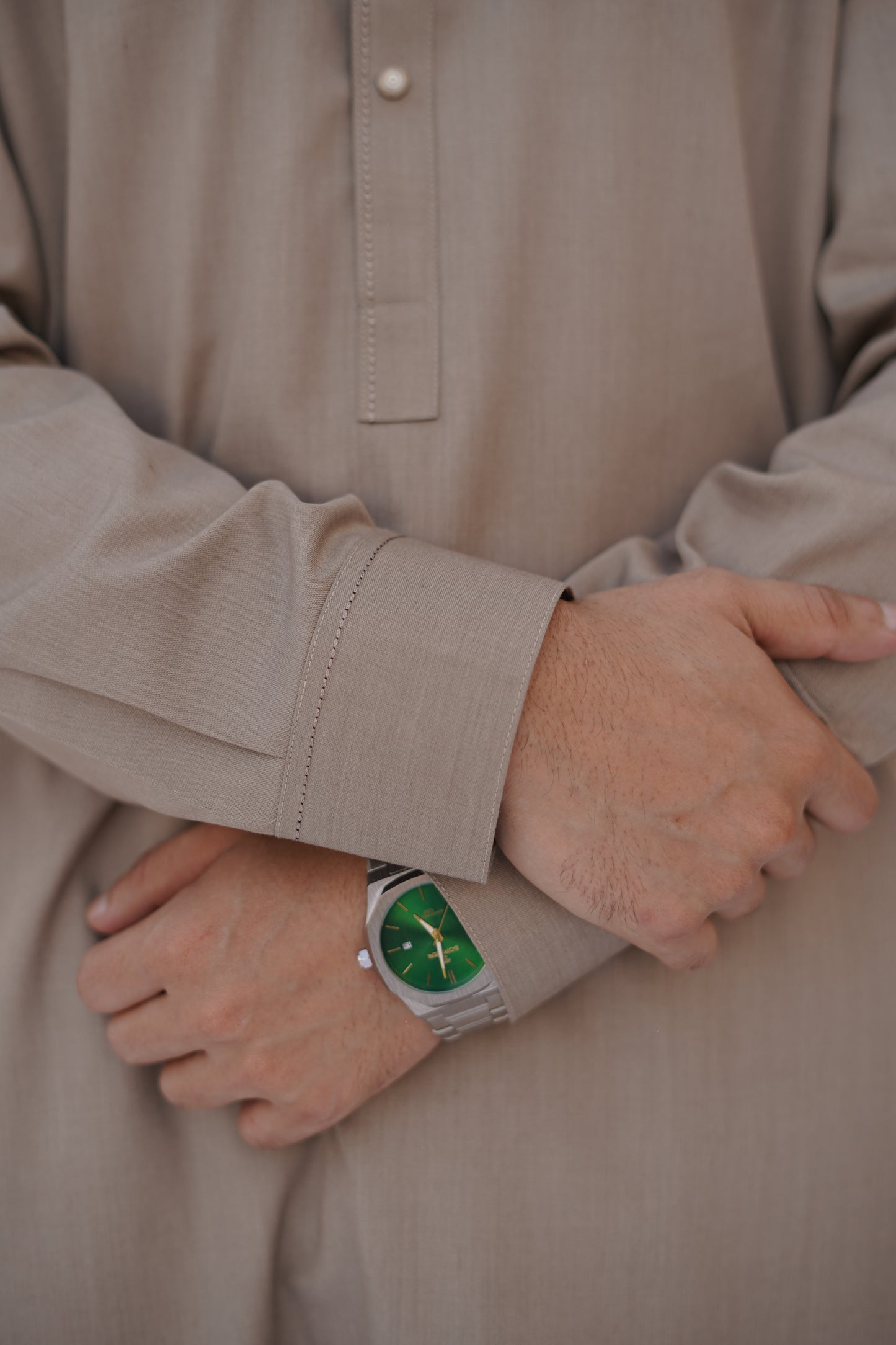 Premium Quality Classic Sandstone Kurta Shalwar