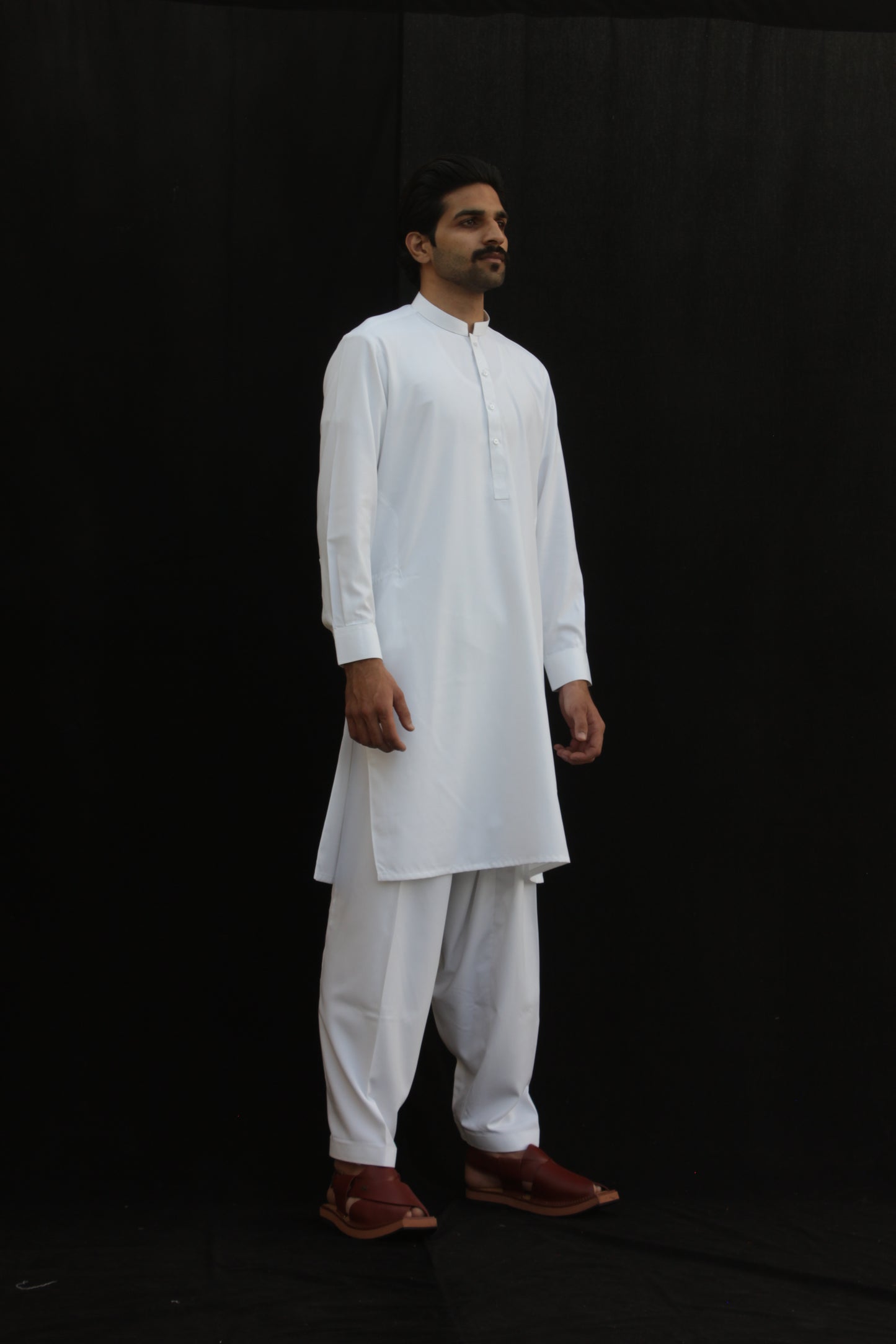 Premium Quality Classic White Kurta Shalwar