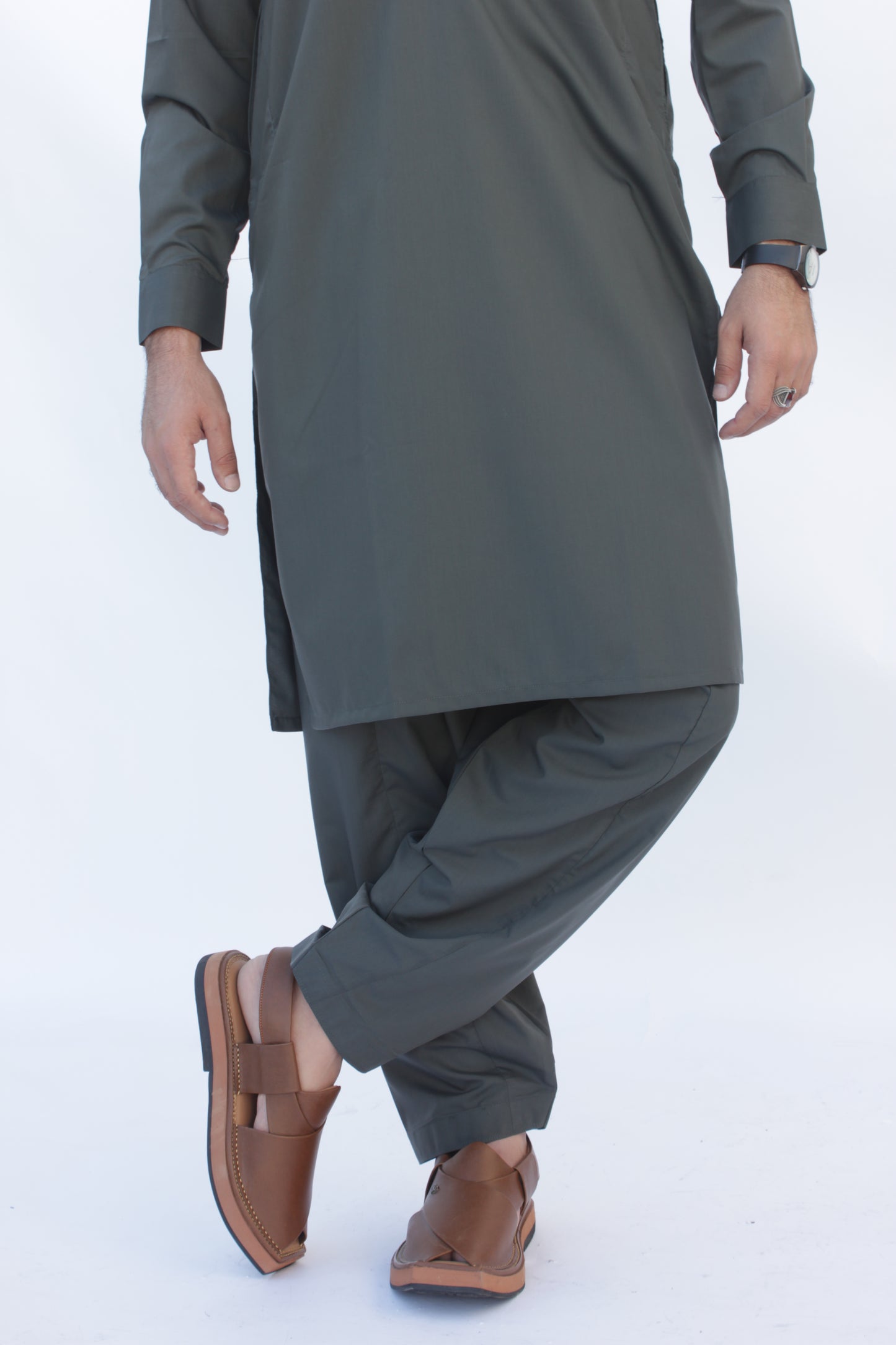 Premium Quality Eclipse Green Kurta Shalwar