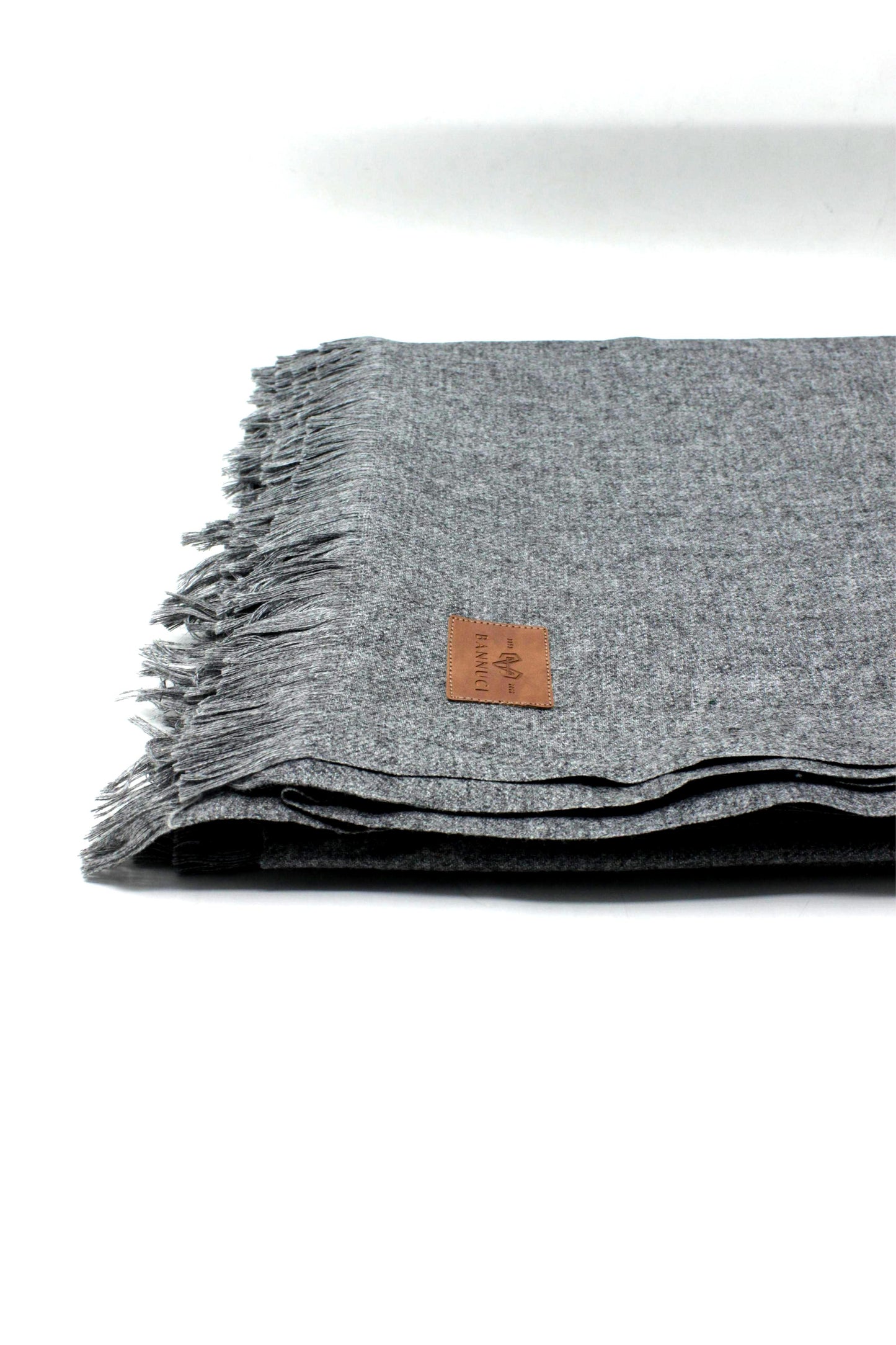 Premium Quality Gray Woolen Blend Shawl