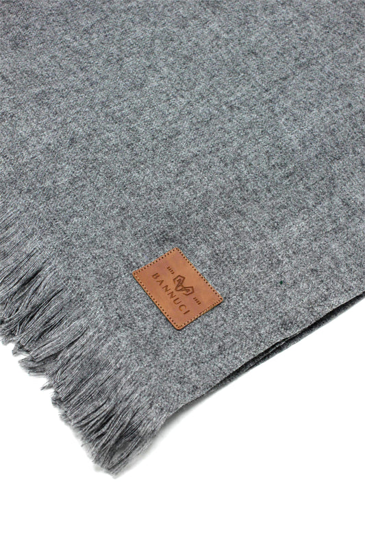 Premium Quality Gray Woolen Blend Shawl
