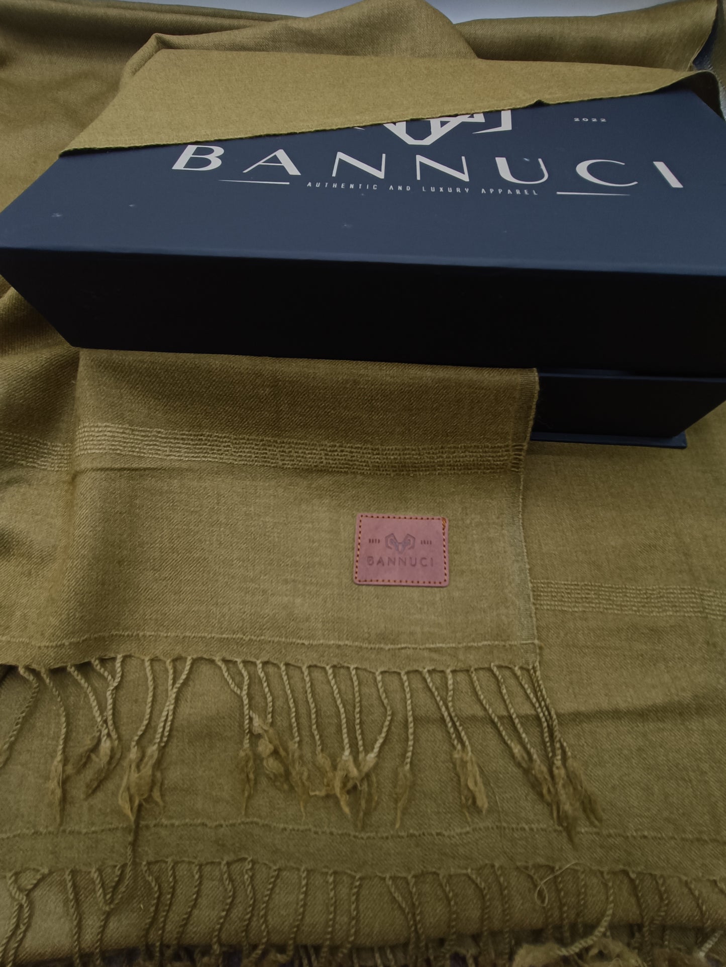 Premium Quality Hena Color Plain Pure Woolen Shawl