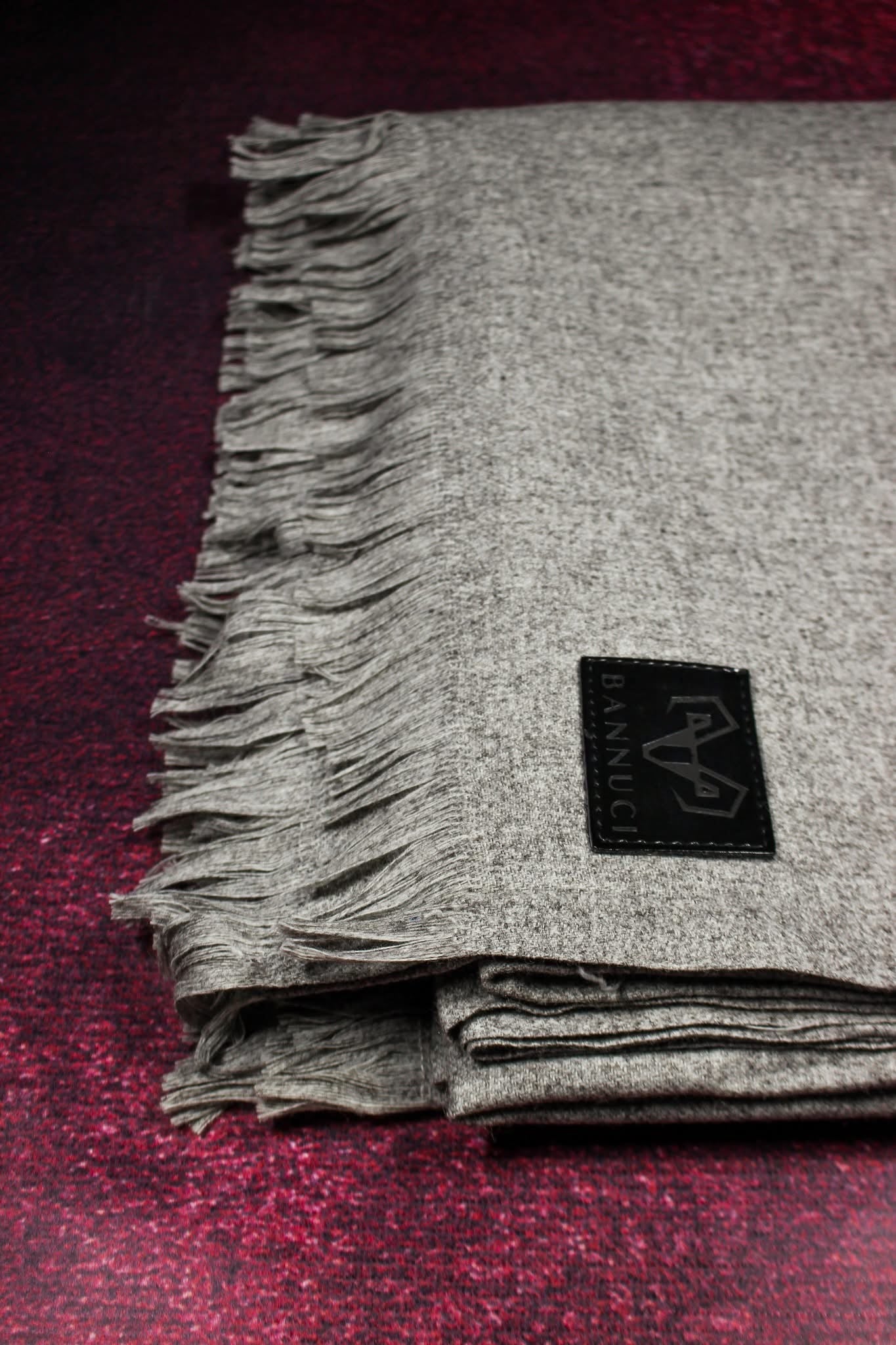 Premium Quality Light Beige Woolen Blend Shawl