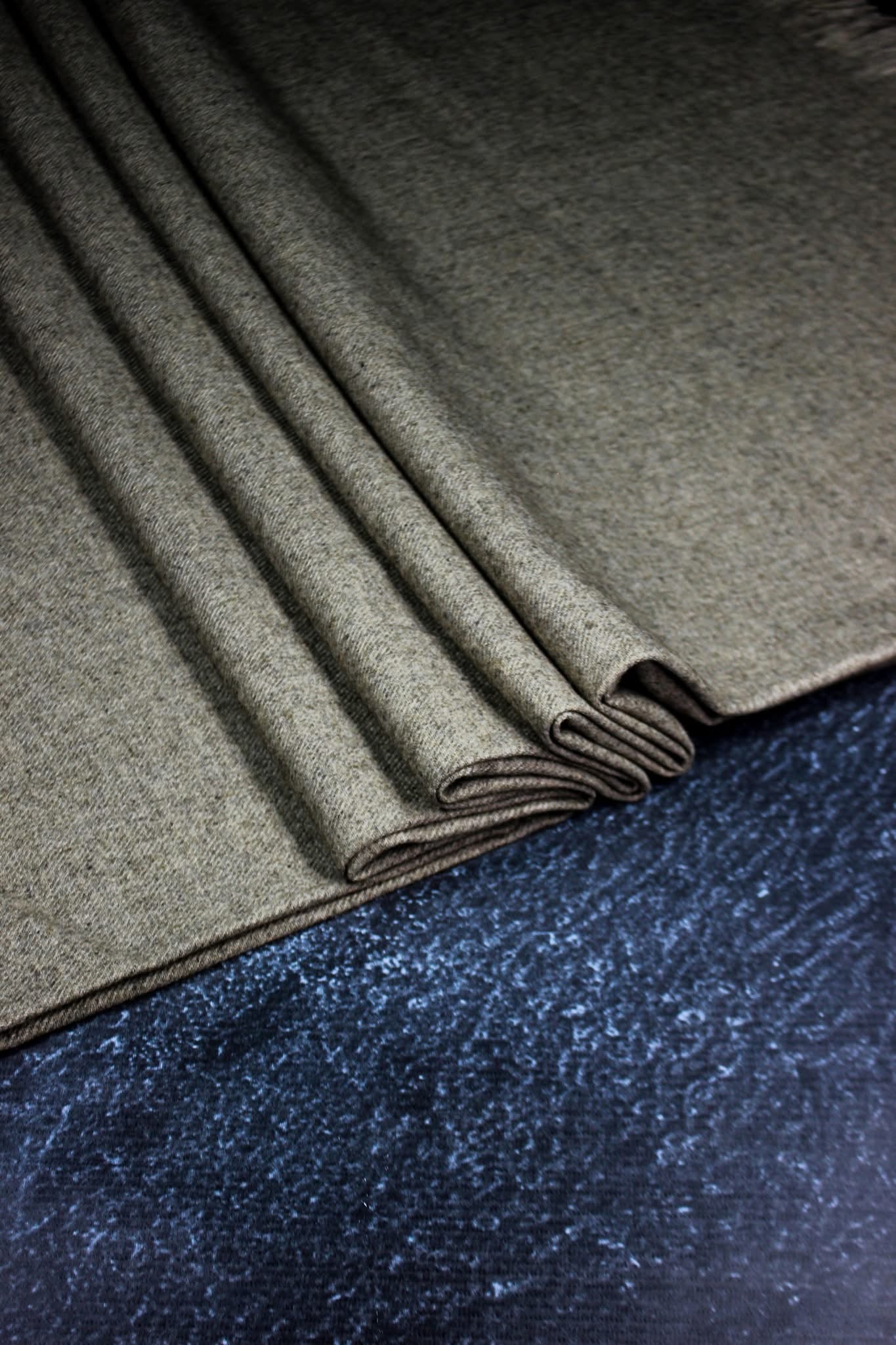 Premium Quality Light Brown Woolen Blend Shawl