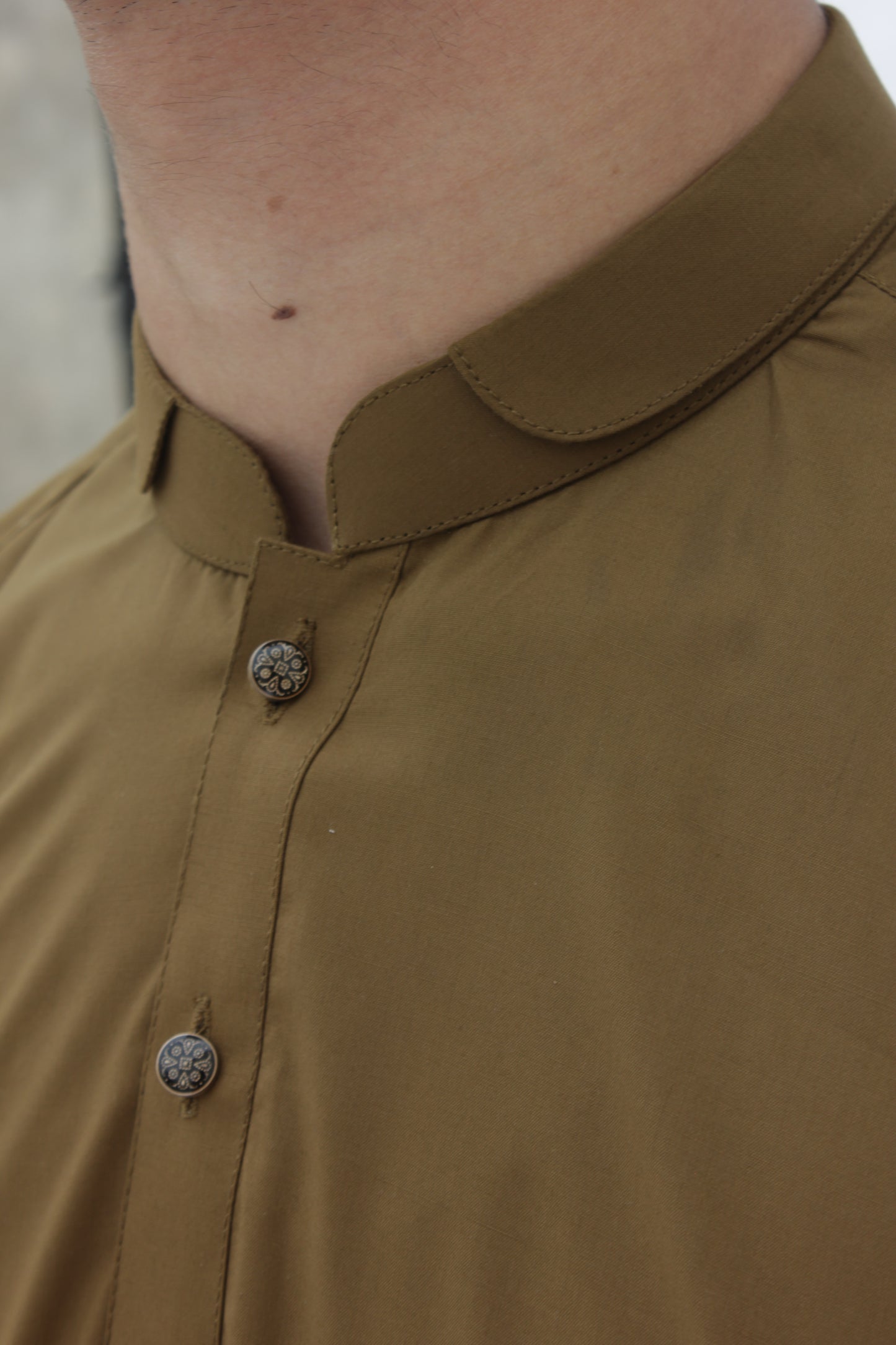 Premium Quality Musturd Double Ban Kameez Shalwar