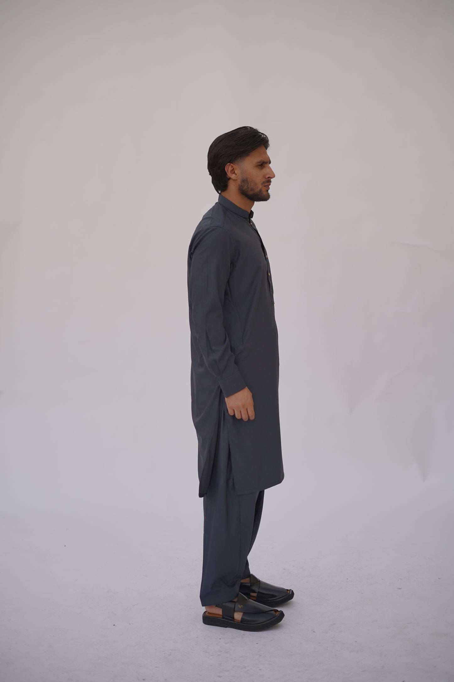 Premium Quality Navy Luxe Kurta Shalwar