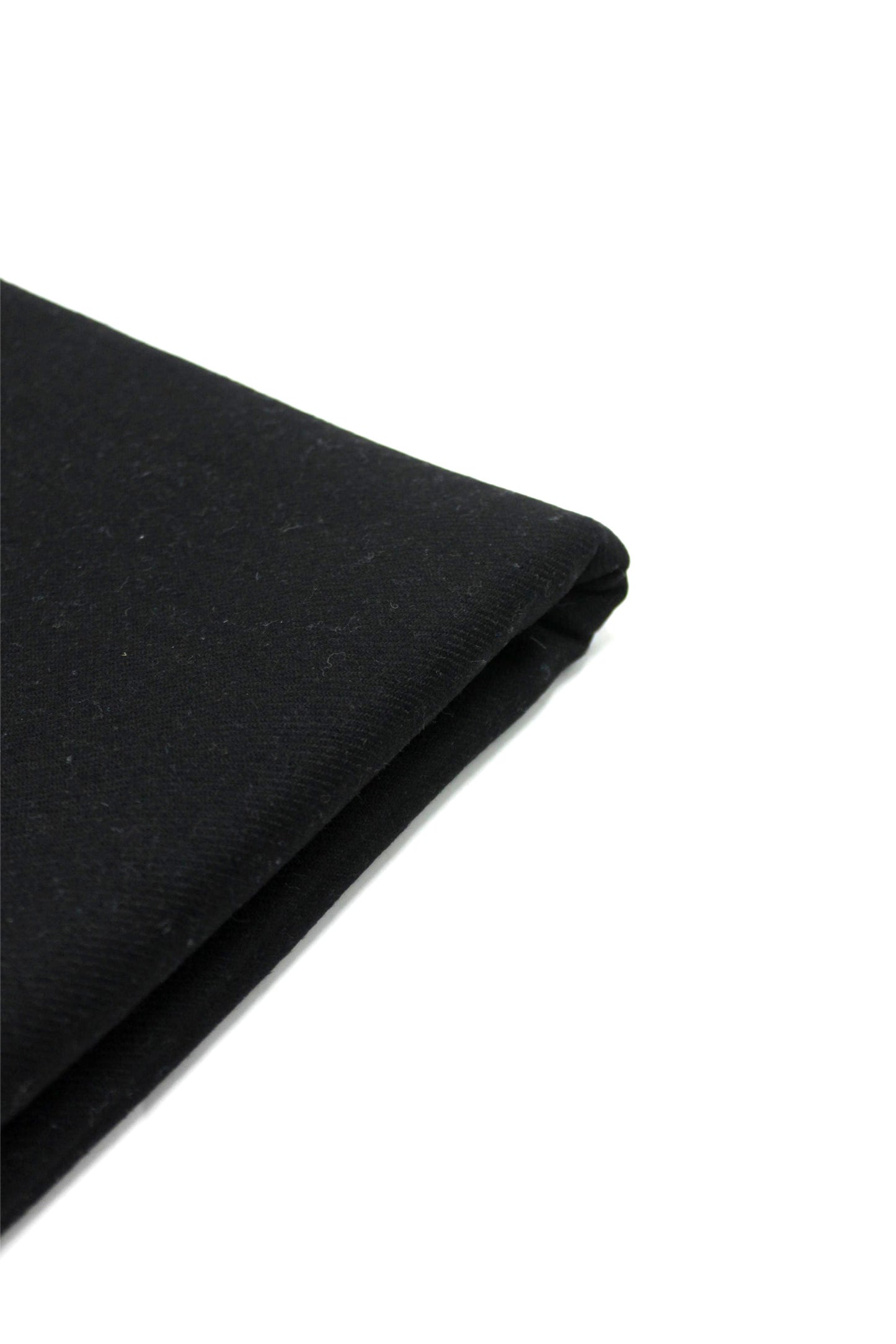 Premium Quality Pure Black Woolen Blend Shawl