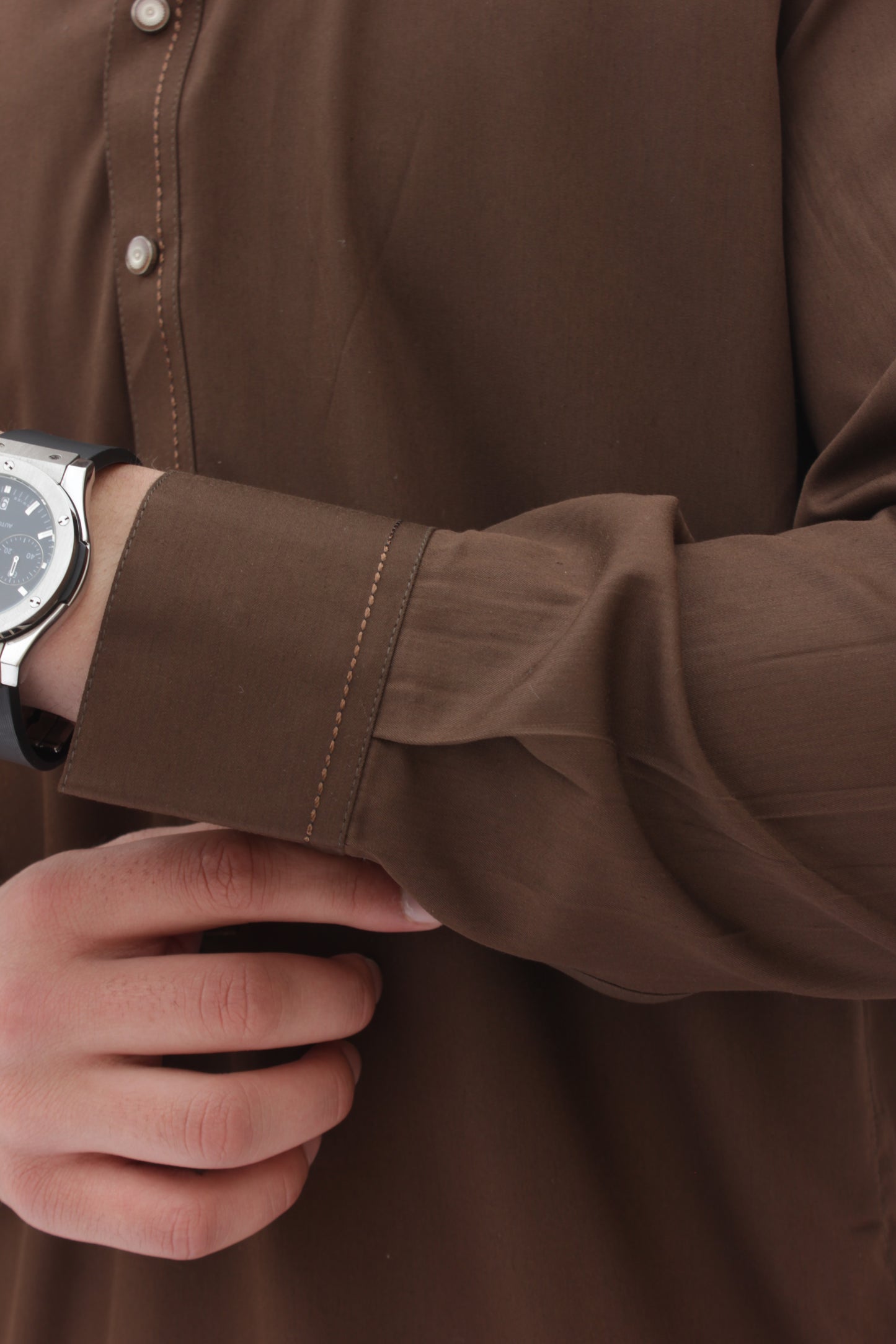 Premium Quality Rustic Mocha Kurta Shalwar