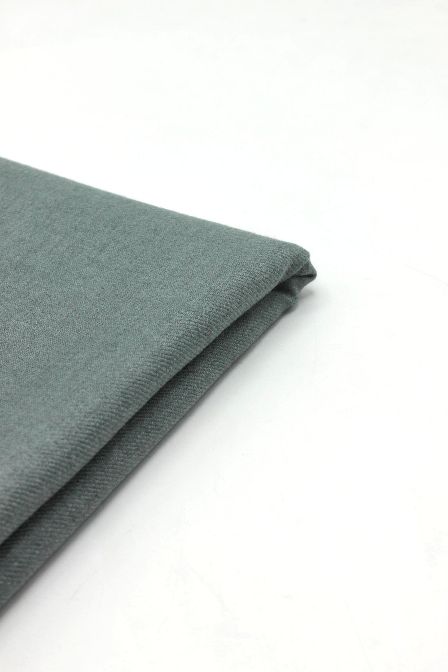 Premium Quality  Single Fiber Gray Plain Pure Woolen Shawl