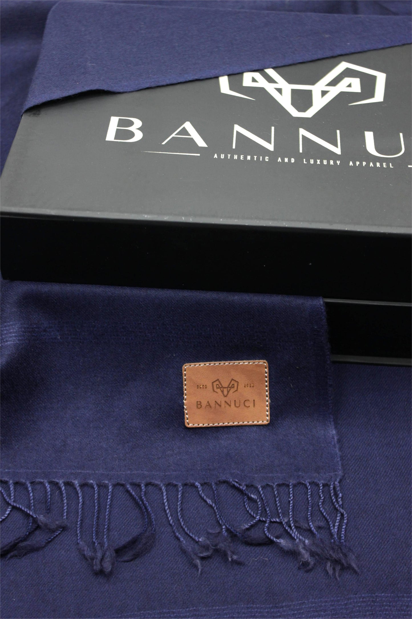 Premium Quality  Single Fiber Navy Blue Plain Pure Woolen Shawl