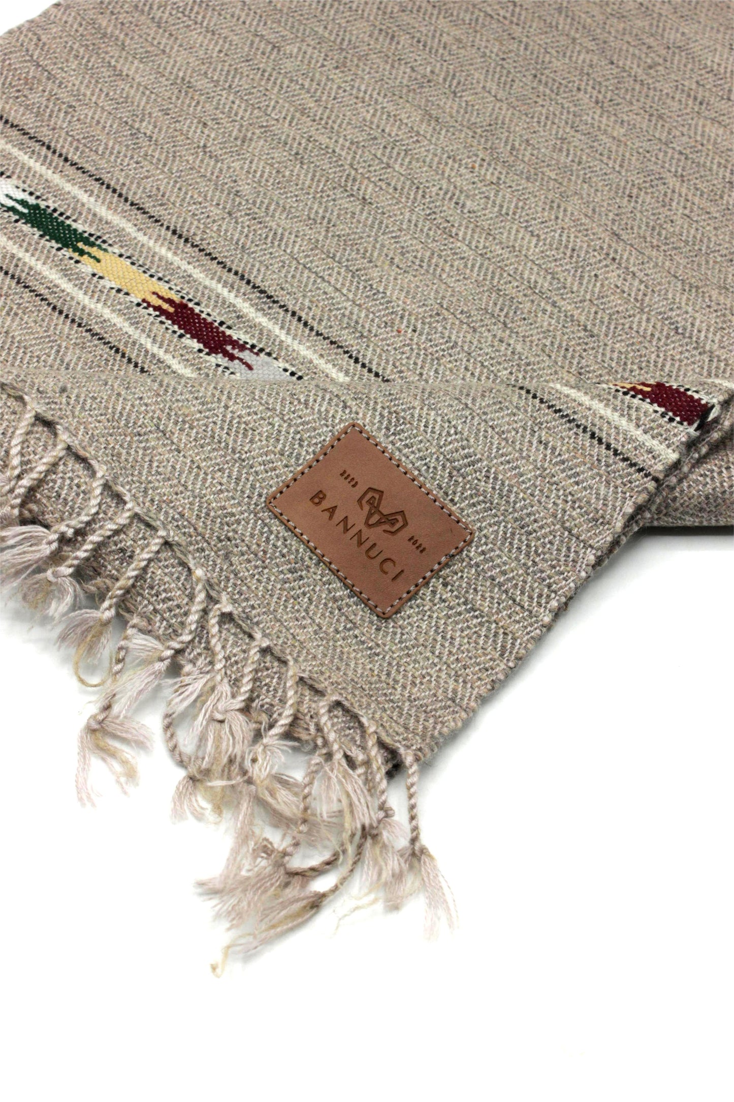 Premium Quality light brown stripped design muffler