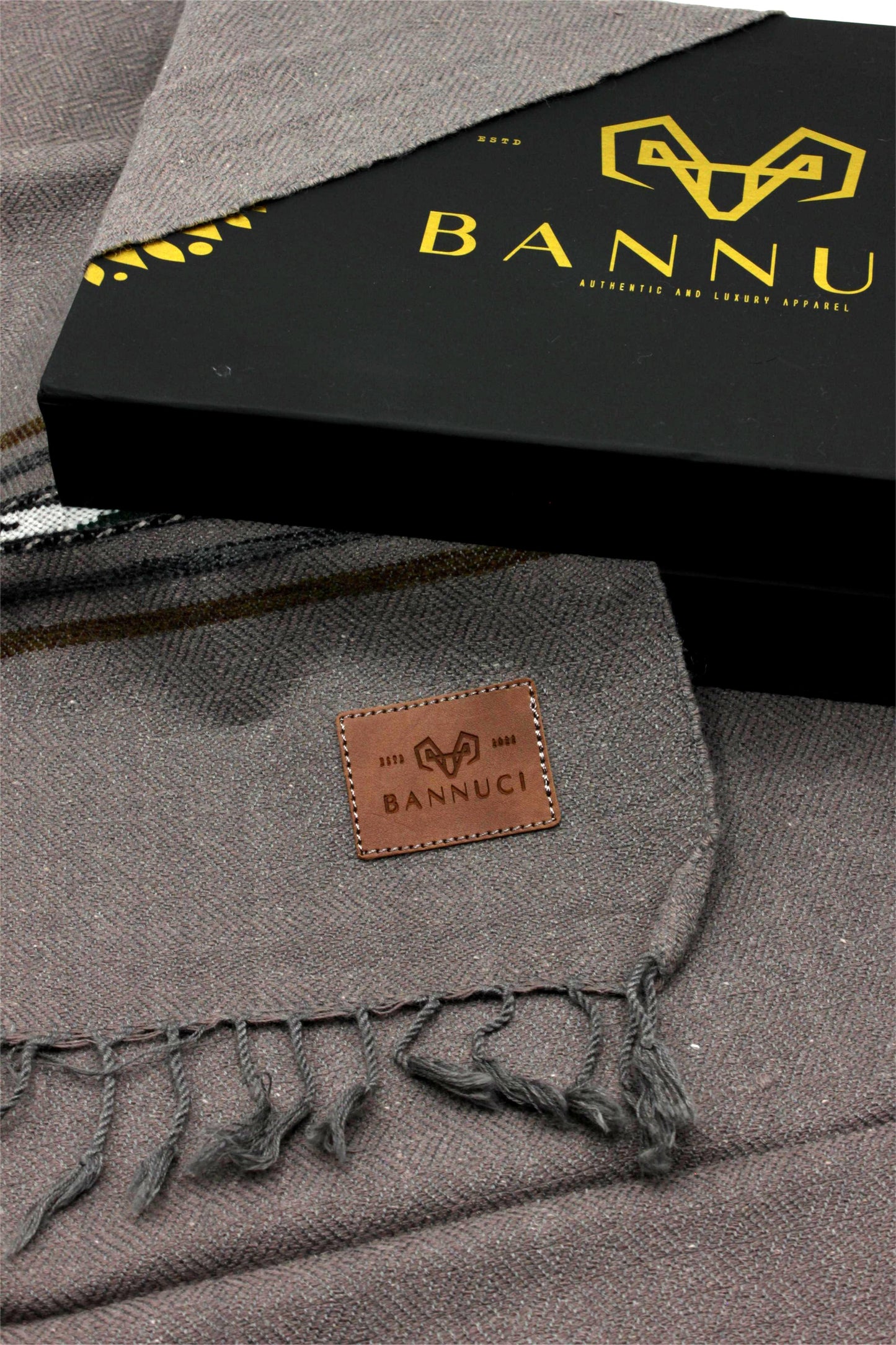 Premium Quality smoke grey stripped design muffler