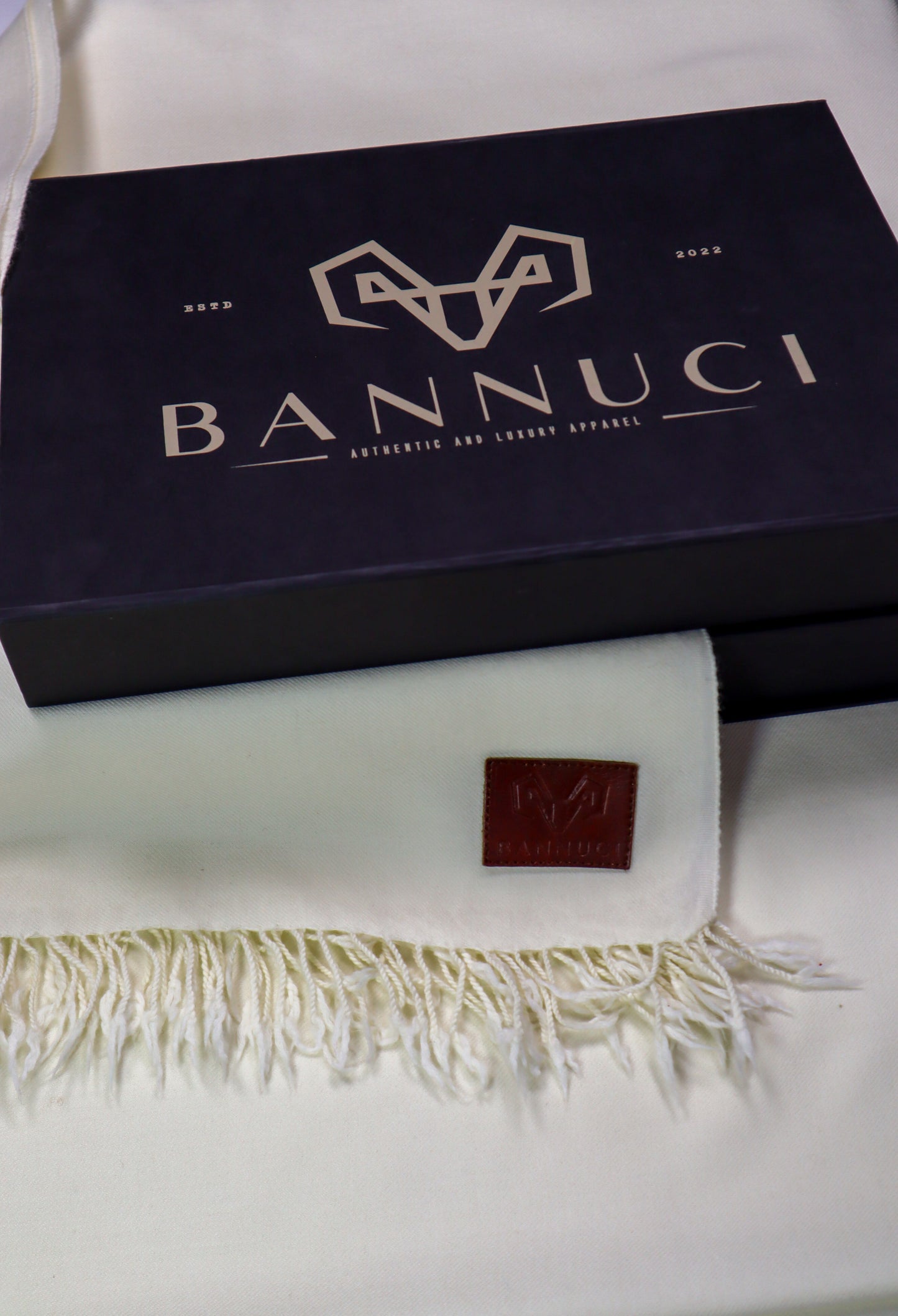 Supreme Quality Plain Off White Pure Woolen Shawl