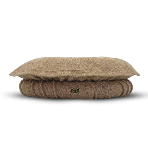 LUXURY HAND MADE PURE WOOLEN MUSTARD CHITRALI PAKOL CAP